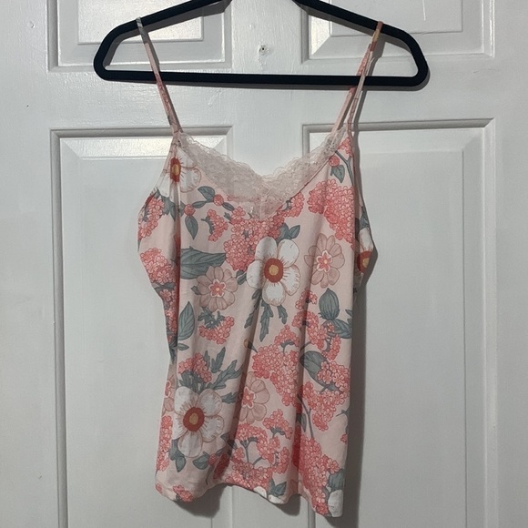 NWT Flora Nikrooz pink and green floral cami and robe set - Picture 7 of 14
